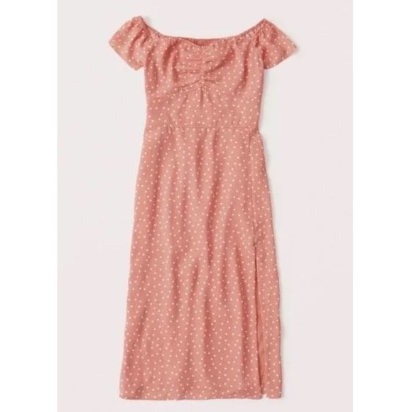 Abercrombie & Fitch Dresses & Skirts - Abercrombie | Off The Shoulder Midi Dress